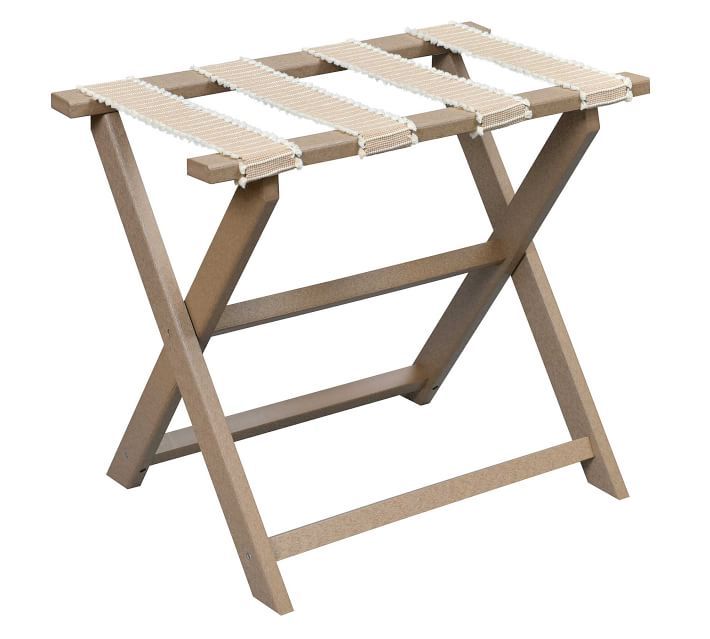 a wooden folding table on a white background