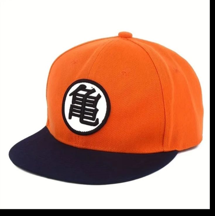 Brand New Dragon Ball Z Snap Back Hat Trendy Orange Snapback Hat, Adjustable Orange Cap, Orange Sports Cap, Orange Sports Visor Baseball Cap, Casual Orange Visor Hat, Orange Snapback Hats For Streetwear, Orange Cap For Streetwear, Orange Adjustable Snapback Hat, Adjustable Orange Hat For Streetwear