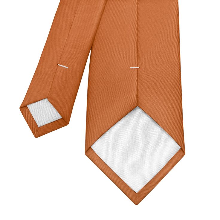 Burnt orange ties combine the joy and creativity of orange with a tinge of grounding brown. The KT Burnt Orange necktie is perfect for autumn. Tie Matching, Orange Tie, Mai Tai, Yellow Ties, 5 Kids, Wedding Ties, Small Bows, Kids Pillows, Neck Gaiters