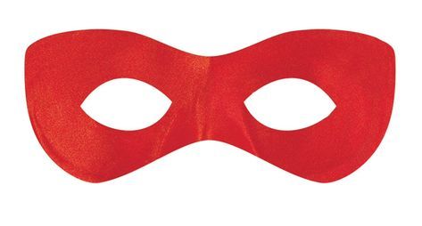 Conceal your identity and show some true spirit with a Red Mask! This red eye mask is made of stiff fabric and covers only the eyes. The black elastic band stretches for a comfortable fit. Wear it for an easy superhero costume or for a unique way to show some love for your team or school. Easy Superhero Costumes, Stiff Fabric, Band Stretches, Superhero Costume, Red Mask, Red Eye, Super Hero Costumes, Red Eyes, Elastic Band