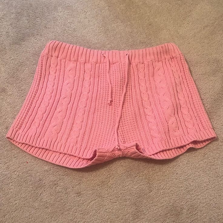 Never Worn And In Great Condition. Casual Pink Knit Bottoms, Forever 21 Stretch Cotton Bottoms, Casual Forever 21 Lounge Bottoms, Forever 21 Casual Loungewear Bottoms, Forever 21 Spring Loungewear Bottoms, Casual Forever 21 Loungewear Bottoms, Casual Loungewear Bottoms From Forever 21, Spring Loungewear Bottoms By Forever 21, Forever 21 Stretch Bottoms For Loungewear