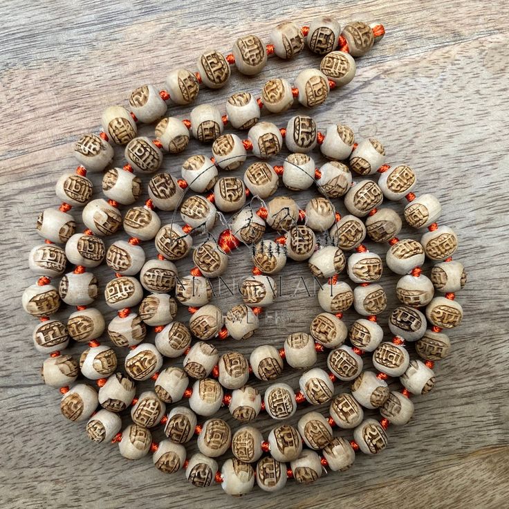 📿 This pure natural Tulsi Prayer Beads mala is made of 108 + 1 beads. Each bead is alternatively engraved with Lord 'Rama' and Goddess 'Sita' name in Hindi. Tulsi Mala maintains ritual purity and wards off evil. Tulsi Mala is also used for the purification of the body. Tulsi is considered to be an adaptogen, balancing different processes in the body, and helpful for adapting to stress.📿 🚪 Dimensions ( Approximately ) 🚪 📏Mala Beads size: 10 mm 📏No. of beads: 108+1 📏Mala Necklace Length: 49 Spiritual Necklaces With 108 Beads For Rituals, Spiritual Necklaces With 8mm Beads For Rituals, Holistic Necklaces With 8mm Beads For Rituals, Spiritual Gemstone Beads Necklace For Rituals, Spiritual Gemstone Beads For Rituals, Spiritual Oval Beads For Jewelry Making, Natural Wooden Beads Spiritual Bracelet, Spiritual Beaded Necklaces With Gemstone Beads For Rituals, Spiritual Polished Beads For Meditation