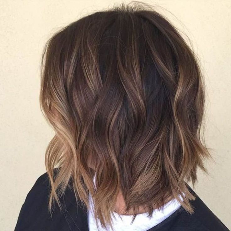 Short Dark Brown Hair, Babylights Hair, Balayage Hair Color Ideas, Short Hair Model, Balayage Blond, Brown Ombre Hair, Balayage Hair Color, Color Balayage, Choppy Bob Hairstyles