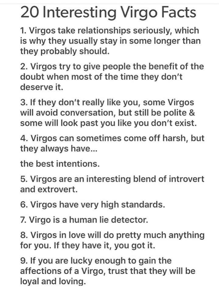 the rules for using virgos to describe what they are doing and how it works