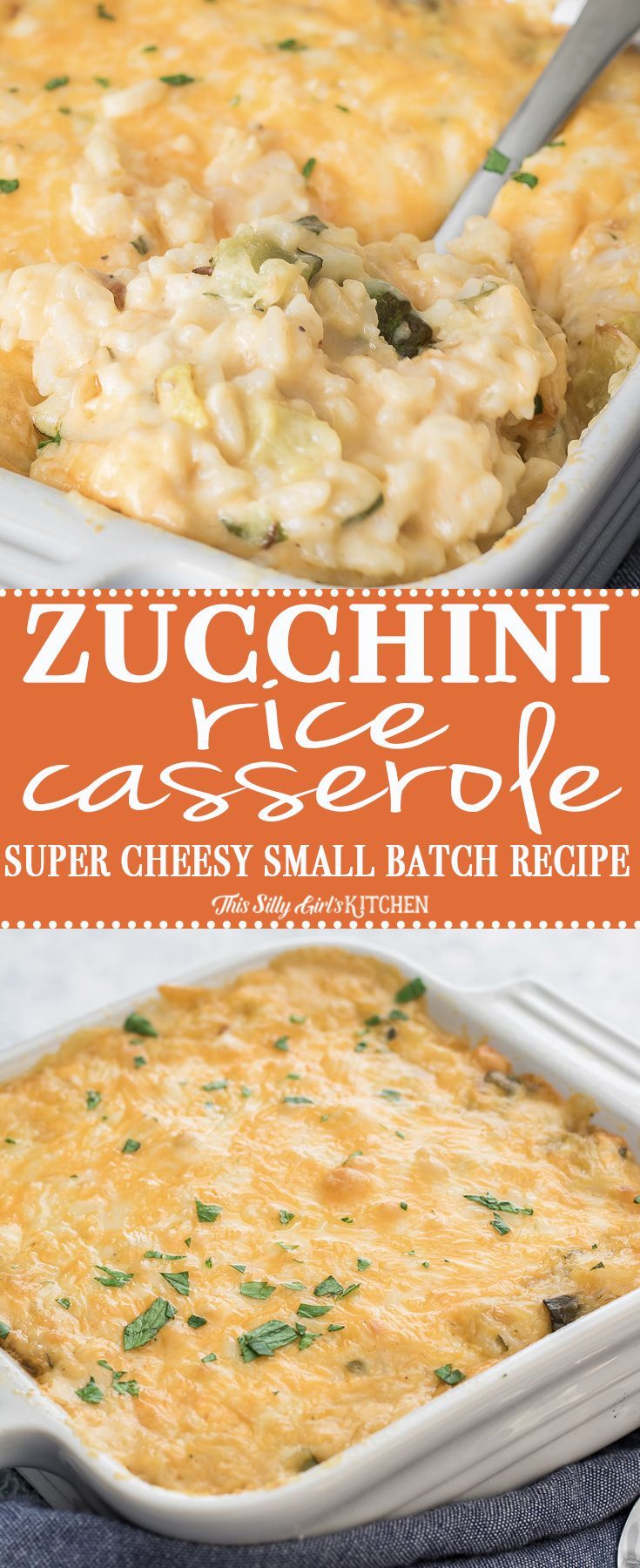 this zucchini casserole is super cheesy small batch recipe