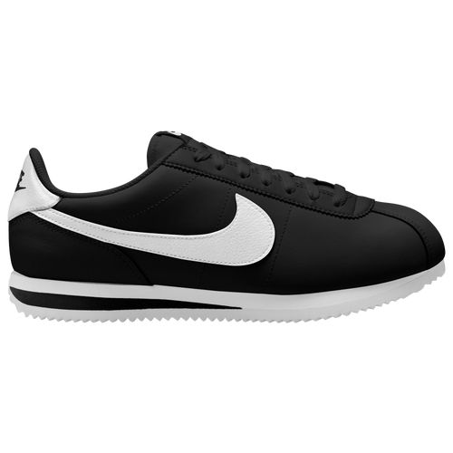 A Timeless Icon The Men's Nike Cortez is one of the earliest, and still most iconic, sneaker designs in Nike’s catalog. Originally created in 1972 by Nike co-founders Bill Bowerman and Phil Knight as one of the brand’s very first running shoes, the design was revolutionary for having more cushion than average running shoes of the era due to a thick foam midsole. It was originally released as a long-distance training shoe, but as running shoe technology progressed with the jogging and fitness boo Classic Nike Sneakers With Contrast Sole, Classic Custom Sneakers With Rubber Sole For Streetwear, Classic Nike Custom Sneakers With Rubber Sole, Classic Nike Custom Sneakers With Cushioned Footbed, Classic Nike Custom Sneakers With Gum Sole, Classic Black Sneakers With Gum Sole, Nike Vintage Leather Custom Sneakers, Vintage Nike Leather Custom Sneakers, Black Classic Sneakers With Vulcanized Sole