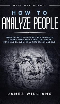 the book cover for how to analize people by james williams, with an image of george