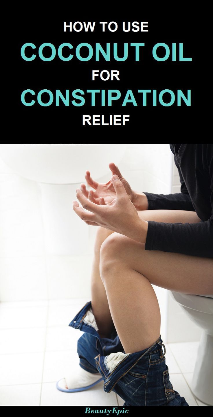 Constipation Relief Fast, Oil For Constipation, Cleaning Your Colon, Constipation Remedies, Chronic Constipation, Constipation Relief, Coconut Oil Uses, Relieve Constipation, Probiotic Foods