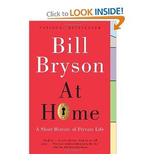 the cover of bill bryson's book at home