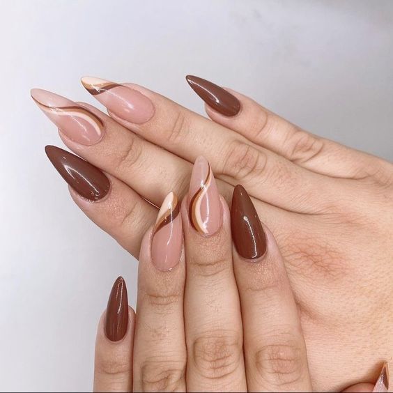 Icy Nails, Unghie Sfumate, Kutek Disney, Fall Gel Nails, Light Nails, Classy Acrylic Nails, Shiny Nails, Nail Growth, Soft Nails