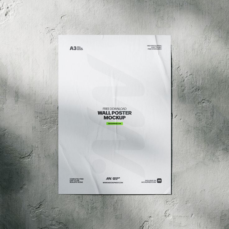 Free Wall Poster Mockup PSD Wall Poster Mockup, Poster Mock Up, Free Psd Poster, Poster Mockup Free, Poster Mockup Psd, Portfolio Print, Mockup Poster, Postcard Mockup, Wall Mockup