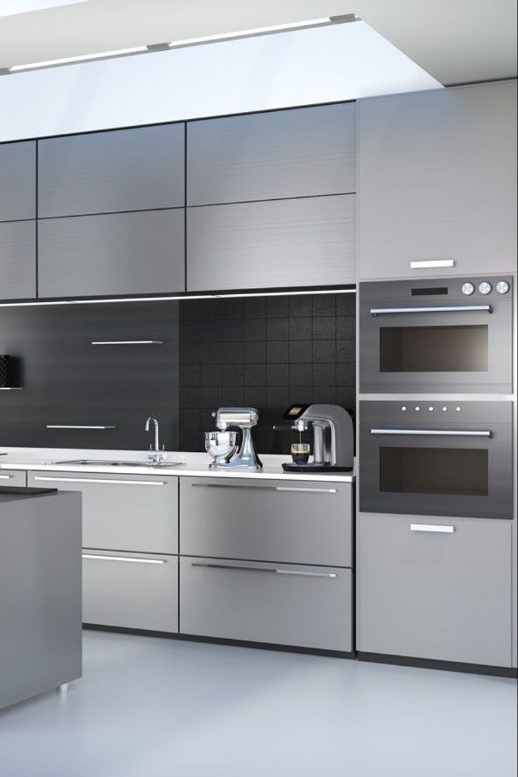 latest Aluminium kitchen indian design Kitchen Indian Design, Kitchen Cabinet Colours, Modular Kitchen Cabinet, Kitchen Design Indian, Shaw House, Cabinet Colours, Aluminum Kitchen Cabinets, Compact Kitchens, Kitchen Wardrobe Design