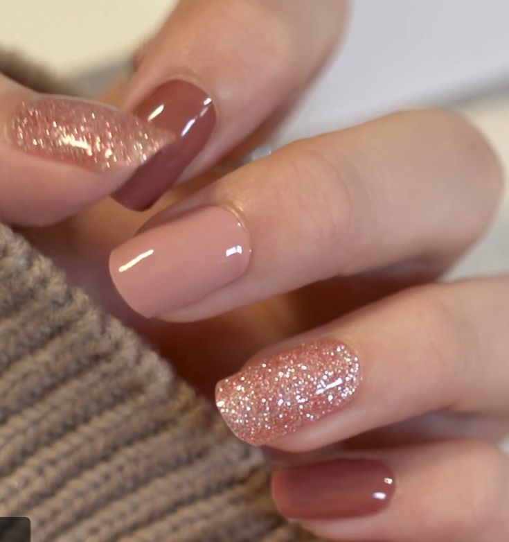 Beauty Nails Design, Glitter Gel Nails, Simple Gel Nails, Makeup Aesthetic, Cute Gel Nails, Short Acrylic Nails Designs, Neutral Nails, Dipped Nails, Elegant Nails