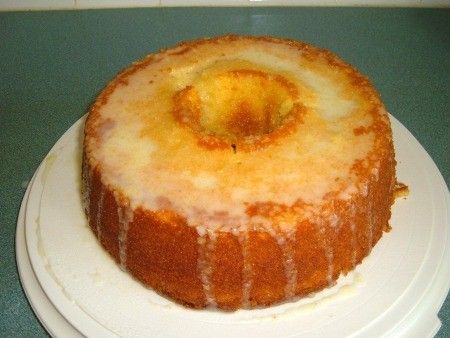 a bundt cake sitting on top of a white plate