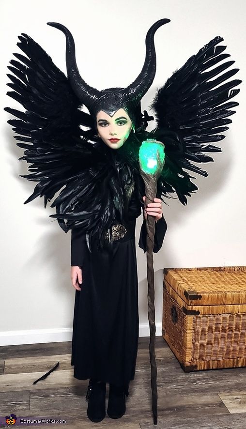 Halloween Costume For Kids Girl, Halloween Costumes Girls 10-12, Youth Halloween Costumes, Halloween Costumes 11-12, Halloween Costumes For 8 Year Girl, Halloween Costumes For Girls 10-12, Quick Diy Halloween Costumes, Scary Kids Costumes, Maleficent Halloween Costume