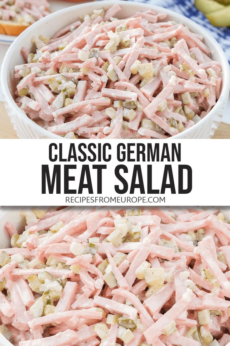 this classic german meat salad is the perfect side dish for any meal it's easy to make and delicious