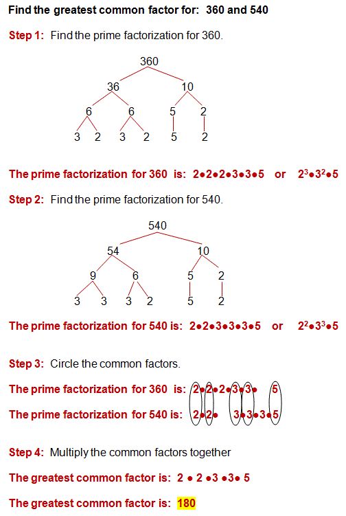 the prime factor and prime factor worksheet is shown in this diagram, as well as