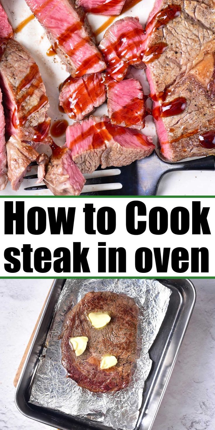 how to cook steak in oven