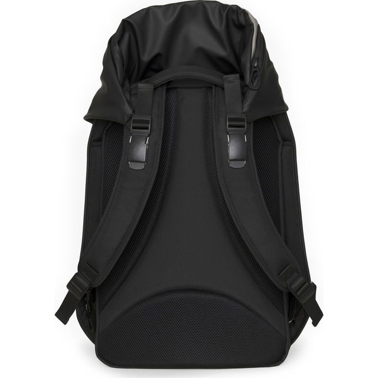 The Cote et Ciel Nile Rucksack in Obsidian is the most iconic in their line of bags. A collaboration of architectural principles contributes to the evolution of the Nile collection, creating a complex interplay between form, space and practicality. Showcasing innovative modern design this bag is for the trendsetters. Built equally for function, the internal pockets allow you to organize your daily carry, while the hidden padded laptop pocket secures your device. The truly unique concept of the N Modern Black Backpack For Outdoor Activities, Modern Backpack For Outdoor, Modern Backpack For Overnight Trips, Luxury Black Backpack For Outdoor Use, Luxury Black Backpack For Outdoor, Modern Black Backpack With Functional Pockets, Modern Black Nylon Backpack, High-capacity Black Travel Bag, Cote Ciel Bags