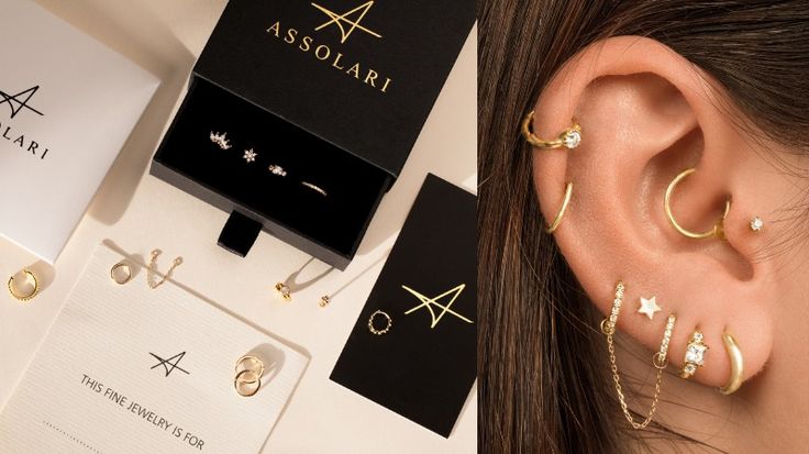 Assolari | Cartilage Earrings & Ear Piercing Ideas