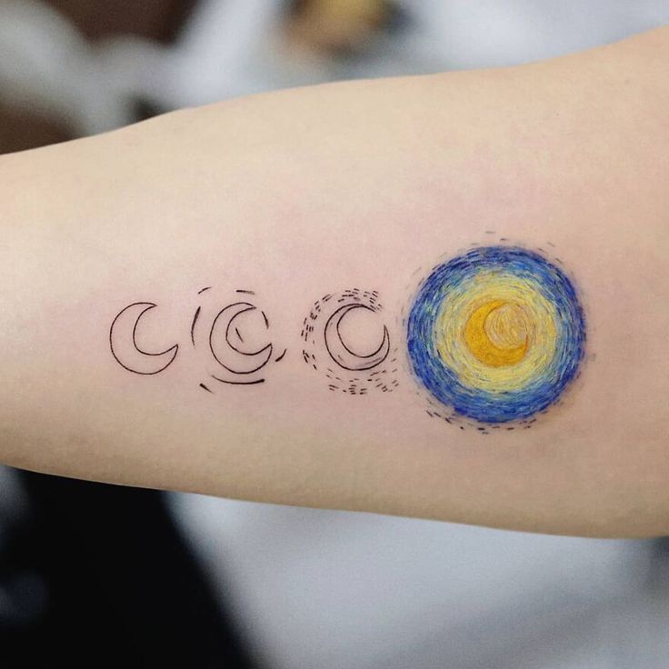 a person with a tattoo on their arm that has the word c o g written in it