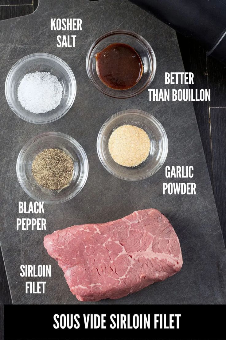 the ingredients needed to make an easy steak recipe