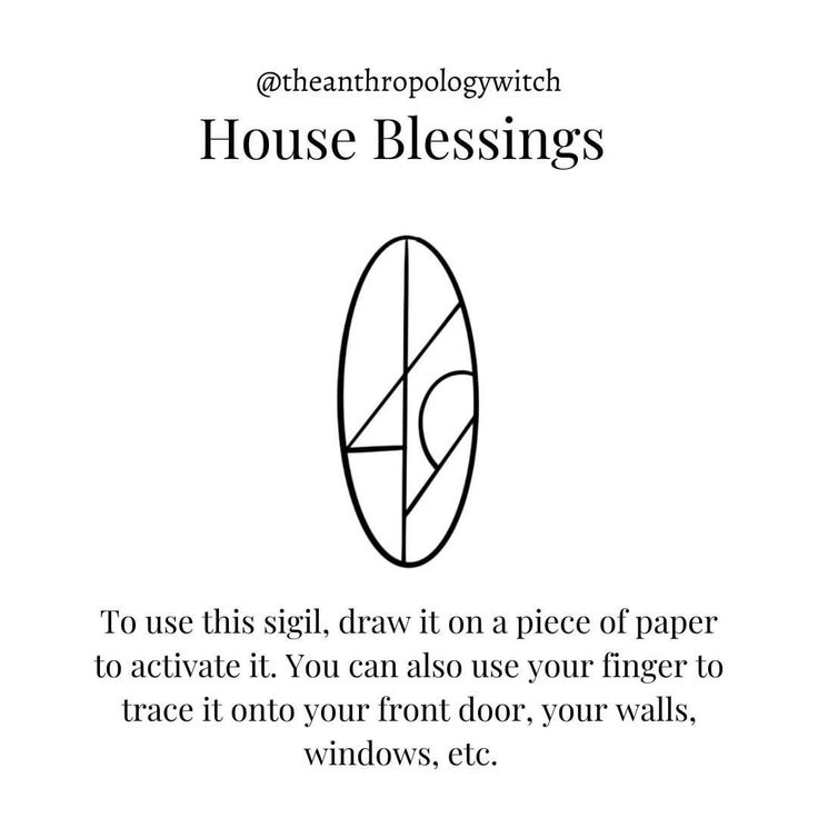 a black and white poster with the words house blessings