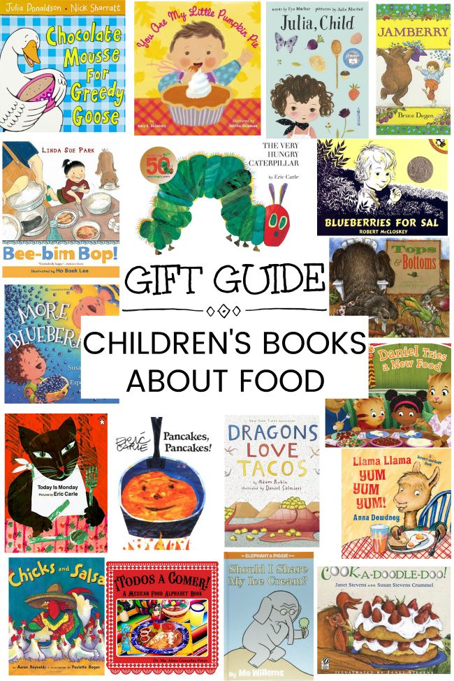 children's books about food with the title gift guide for children's books about food