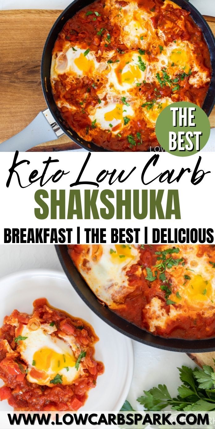 the best keto - less carb shakshaka breakfast i've ever had