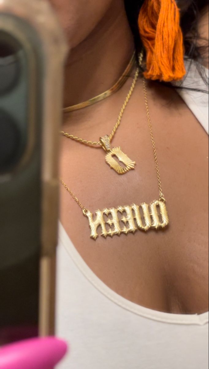 Customized Rectangular Gold Necklace, Gold Engraved Name Necklace Rectangular, Gold Engraved Rectangular Name Necklace, Gold-plated Nameplate Necklace, Gold-plated Custom Name Necklace, Custom Name Gold-plated Necklace, Gold-plated Name Necklace Pendant, Gold Rectangular Jewelry With Custom Name, Gold Plated Name Necklace Pendant