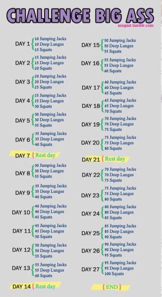 ������ Challenge Big Ass Workout������ #fitness #workout #healthy #fitnesschallenge #GoodAndHealthyFood Month Workout Challenge, Motivasi Diet, Power Workout, Fitness Jobs, Beginner Workouts, Month Workout, Summer Body Workouts, Home Workout Plan, Trening Fitness