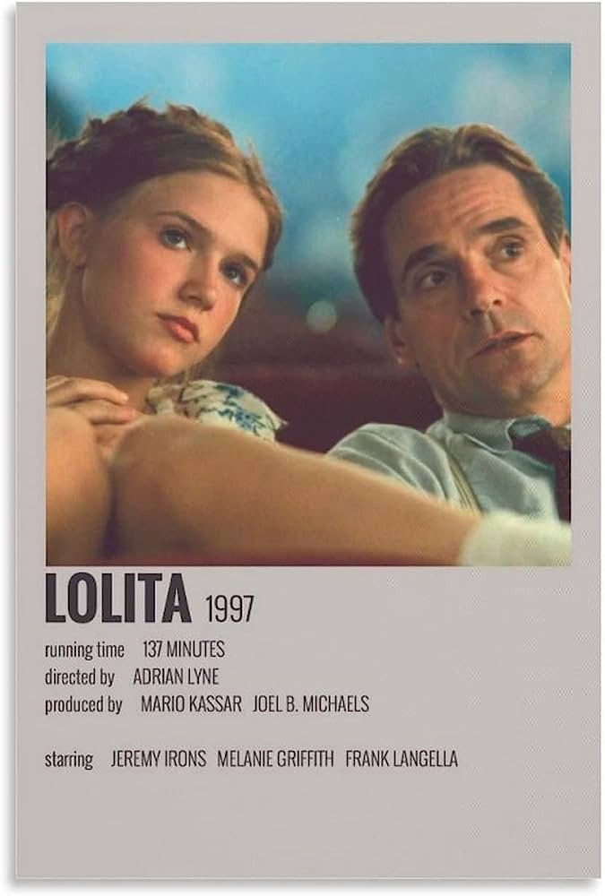 the movie poster for lollita, starring actors from left to right john krass