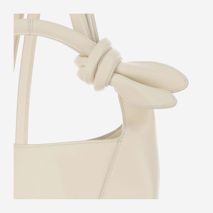 100% Leather Chic Calf Leather Shoulder Bag With Handle Drop, Beige Calf Leather Evening Bag, Chic Leather Shoulder Bag With Round Handle, Cream Top Handle Shoulder Bag With Leather Lining, Chic White Shoulder Bag With Leather Lining, Designer Double Handle Faux Leather Shoulder Bag, Chic Beige Calf Leather Shoulder Bag, Chic Shoulder Bag With Calf Leather And Leather Lining, Chic Calf Leather Shoulder Bag With Leather Lining