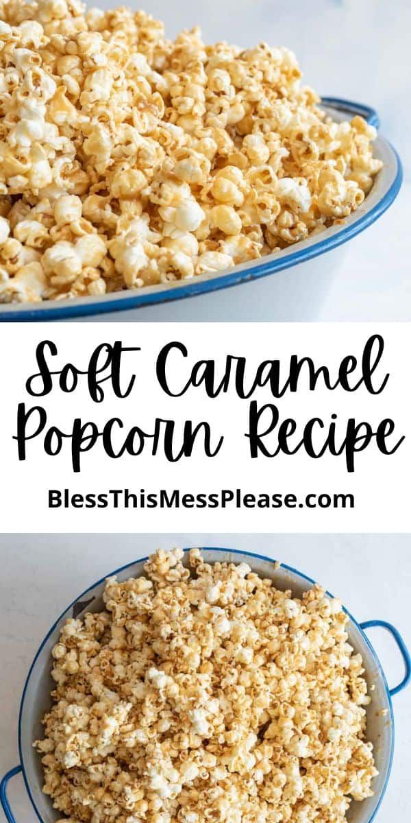 this is an easy recipe to make soft caramel popcorn