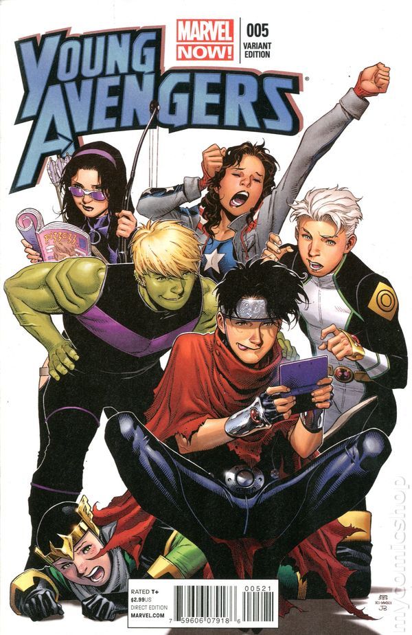 Young Avengers (2012 2nd Series) 5B Wiccan Marvel, Jim Cheung, Next Avengers, Marvel Young Avengers, Billy Kid, Avengers Comics, Young Avengers, New Avengers, Marvel Comic Books