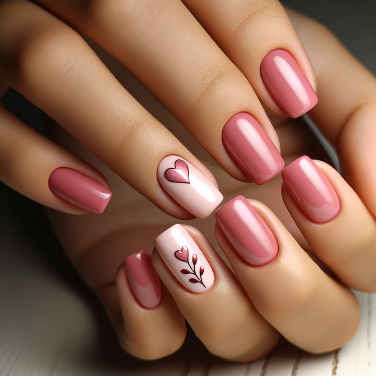 Pretty Gel Nail Ideas, Pink Nails Ideas 2024, Pretty Pink Nails Design, Pink Gel Nails Ideas, Pink Acrylic Nail Designs, Unique Nail Art Designs, Spring Nail Ideas, Violet Nails, Pink Nail Art Designs