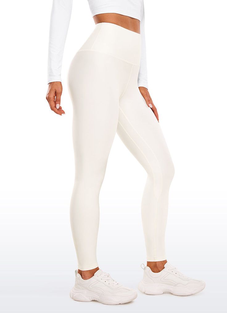 Keep moving in the cold with the Fleece Lined Collection Leggings. These leggings are soft, and the fleece lining interior & smooth, fast-drying exterior can retain body heat and keep warm in chill days. Side pockets for your essentials. Feature & Fitting: 
 Thermal Fleece Lined collection 
 Design for Multiple 
 High Waist, 28 inches 
 Built-in Rubber Waistband 
 Hidden Pocket 
 Fabric: 
 Thermal fleece lined, ideal for winter 
 Slick finish, brick the wind and keep you warm 
 4-Way str Winter Sports Leggings Made Of Elastane, Winter Gym Leggings With Moisture-wicking, Full-length Sports Leggings With Ribbed Waistband, Sports Leggings With Ribbed Waistband Full Length, Full Length Sports Leggings With Ribbed Waistband, Winter Yoga Sportswear Leggings, Sporty Leggings With Comfort Stretch And Ribbed Waistband, Sportswear Full-length Leggings With Elastic Waistband, High Stretch White Running Bottoms