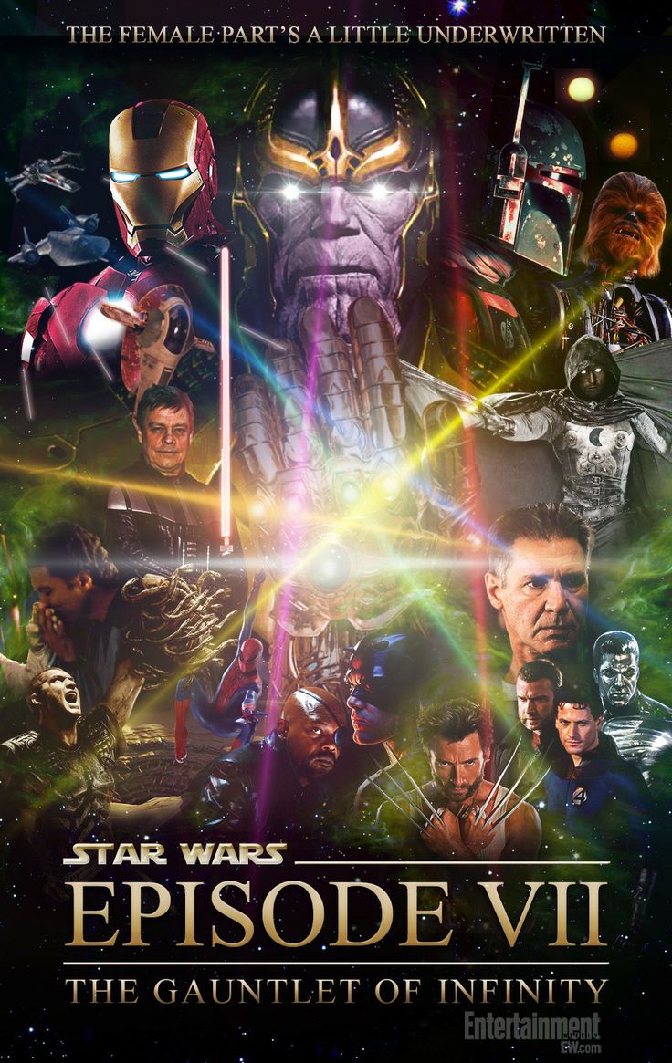 the poster for star wars episode vi, which features many different characters and their names