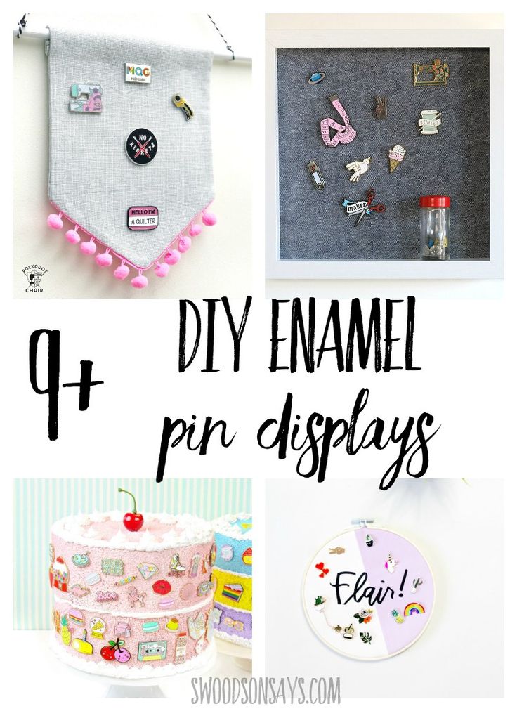 the top ten diy items for pin displays