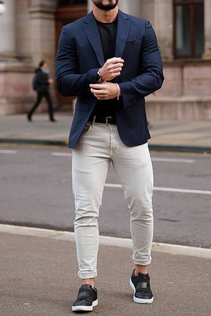 Business Casual Outfits For Men, Winter Outfits Ideas, Outfit Ideas Winter, Mens Smart Casual Outfits, Blazer Outfits Men, Smart Casual Menswear, Outfit Hombre, Mens Business Casual Outfits, Jeans Blazer