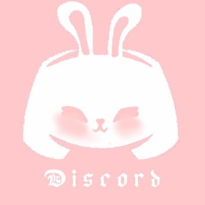 a pink background with an image of a rabbit's head and the words disord