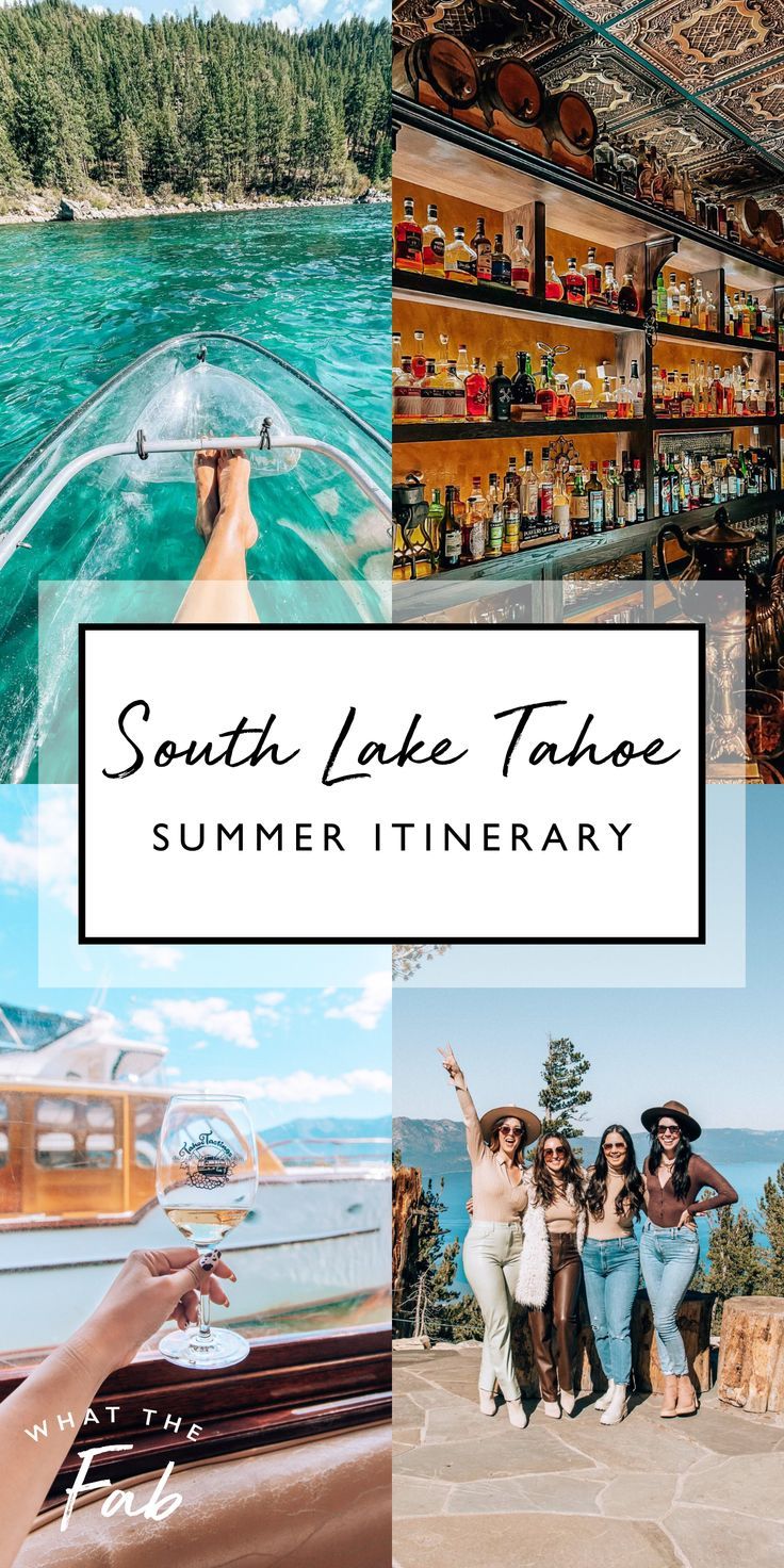 Sharing a South Lake Tahoe summer itinerary full of things to do during the summer months in South Lake Tahoe South Lake Tahoe Summer, Lake Tahoe Bachelorette Party, Tahoe Bachelorette, Lake Tahoe Summer, Lake Tahoe Trip, Lake Tahoe Winter, Tahoe Vacation, Lake Tahoe Vacation, Tahoe Trip