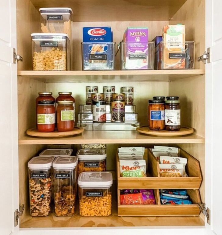 Something we get asked all the time - like almost every day all the time - is if we could recommend one universal product that really puts every kind of space to work, what would it be? No Kitchen Pantry Storage Solutions, Shelf Solutions, Deep Pantry Organization, Deep Shelf, Bin Kitchen, Deep Pantry, Pantry Bin, Pantry Drawers, Organized Pantry