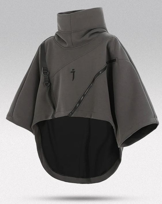 looks great fits great and comfortable. the effect is very good without being too obvious or to much. fast shipping will recommend seller Japanese Techwear, Mens Techwear, Techwear Hoodie, Hakama Pants, Fall Hoodies, Futuristic Fashion, Crop Hoodie, Pullover Men, Zipper Hoodie