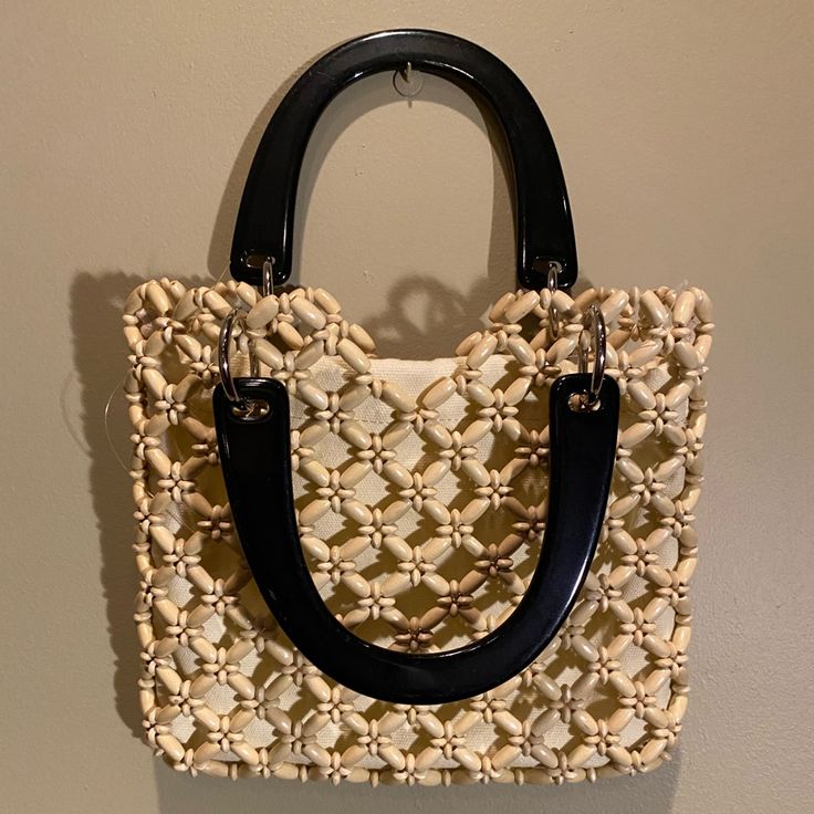 Such A Cute Handbag For The Summer Time! Perfect Size For A Night Out! Never Used, From Nordstrom Beige Shopping Bag With Pearl Handle, Chic Everyday Bucket Bag With Pearl Handle, Beige Bags With Pearl Handle For Shopping, Square Shoulder Bag With Pearl Handle For Daily Use, Daily Use Square Shoulder Bag With Pearl Handle, Everyday Bucket Bag With Pearl Handle, Everyday Use Bucket Shoulder Bag With Pearl Handle, Everyday Bucket Shoulder Bag With Pearl Handle, Everyday Use Bucket Bag With Pearl Handle