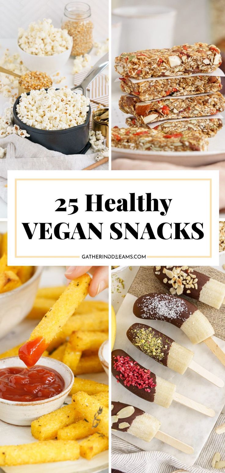 healthy vegan snacks that are easy to make