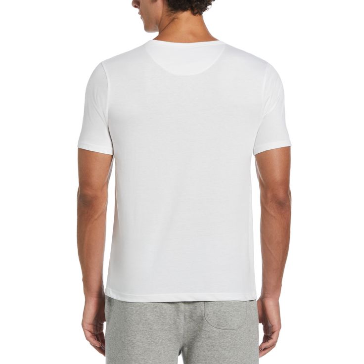 This solid henley tee is a sleepwear essential, with a button up closure at the neckline for an extra touch of style. Upgrade your loungewear game with this comfortable and chic tee. 100% Cotton Jersey Fabrication Is Soft And Smooth, Providing Comfort For The Wearer Imported Relaxed Fit Henley Neckline T-shirt, Cotton Crew Neck T-shirt For Lounging, Relaxed Fit T-shirt With Henley Neckline, Casual Cotton V-neck Sleepwear, Solid Cotton Tops For Lounging, White Cotton T-shirt With Henley Neckline, White Cotton Sleep T-shirt, Cotton V-neck Tops For Lounging, White Casual Henley T-shirt