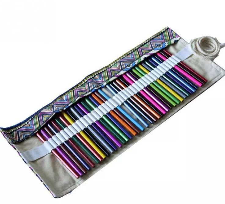 Whether you are an artist looking for a way to store & transport your pencils or just a gal that needs a stylish makeup brush solution, we've got you covered! I personally use this to store my jewelry when I travel because all of the separate compartments keep my jewelry separated and I can just unroll to get to what I need. And...it's pretty! Embroidered Canvas Pencil/Brush Pouchperfect for makeup brushes, markers, pencils, and art toolsFlat Dimensions: 8" H x 18" LStructure: 36 pencil/brush co Multicolor Pencil Case With Pen Holders, Multicolor Pencil Shaped Case With Pen Holders, Multicolor Pencil-shaped Case With Pen Holders, Artistic Multicolor Pencil Case For Gift, Artistic Multicolor Pencil Case As Gift, Artistic Multicolor Pencil Case Gift, Multicolor Pencil-shaped Pencil Case For Travel, Multicolor Pencil-shaped Pencil Case For Gift, Artistic Pencil Case With Pen Holders