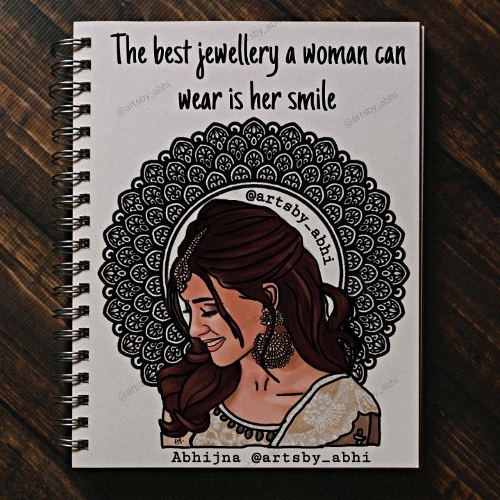 the best jewelry woman can wear is her smile