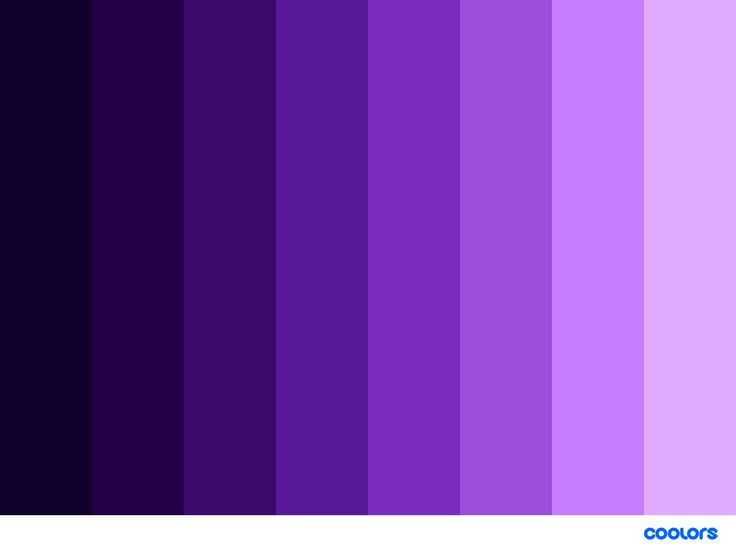 the color purple is shown in this image